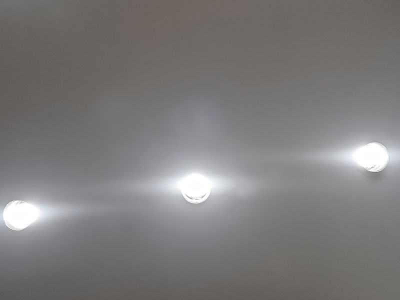 Bathroom with Recessed Lighting